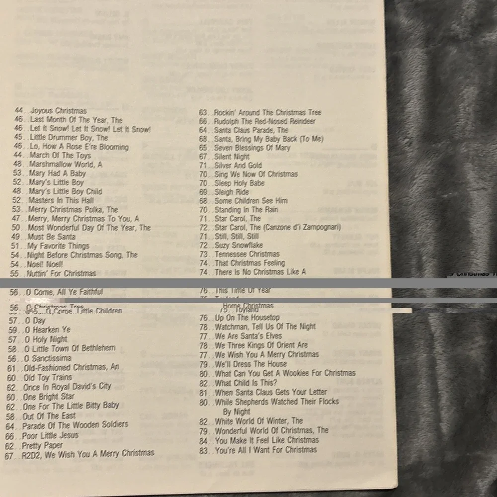 The Ultimate Christmas Fake Book C Edition Piano Vocal Guitar Keyboard - 1985